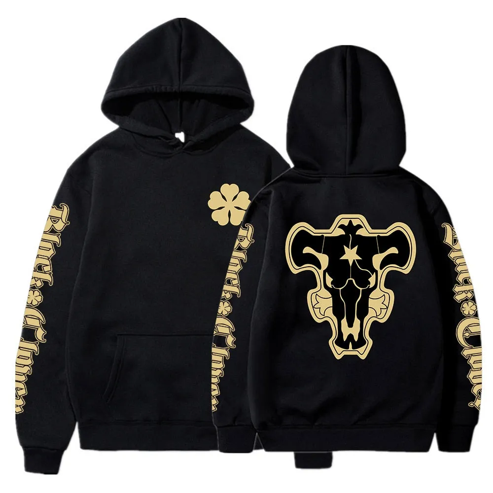 Black Bulls Hoodie Black Clover (Colors Available)