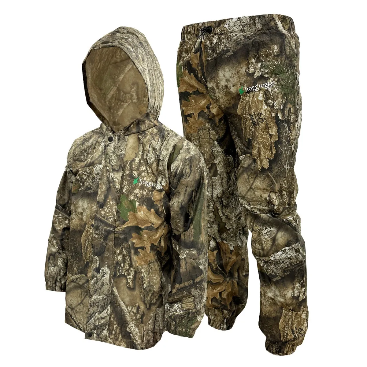 Frogg Toggs Youth Realtree APX Polly Woggs Waterproof Rain Suit