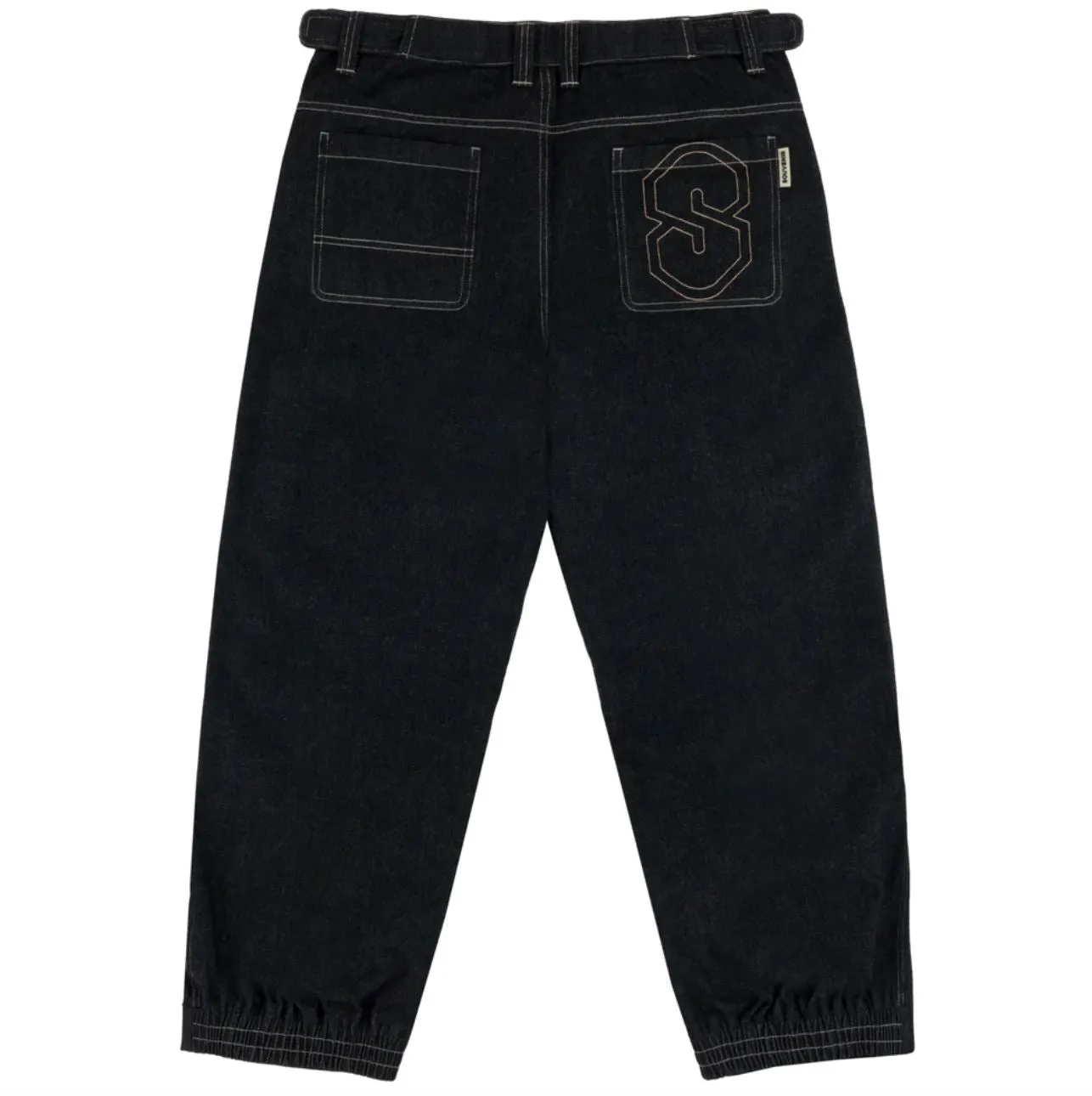 Souvenir 3 Ply Denim Pant - Black