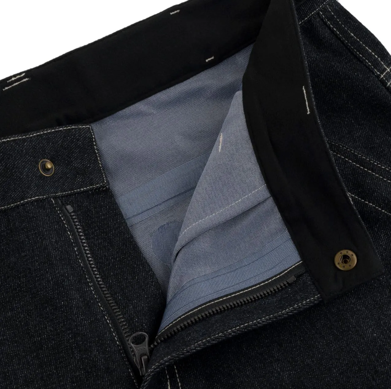Souvenir 3 Ply Denim Pant - Black