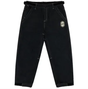 Souvenir 3 Ply Denim Pant - Black